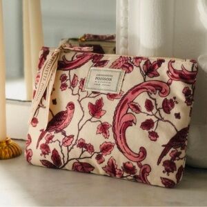 New Sezane x Antoinette Poisson Zipper Pouch